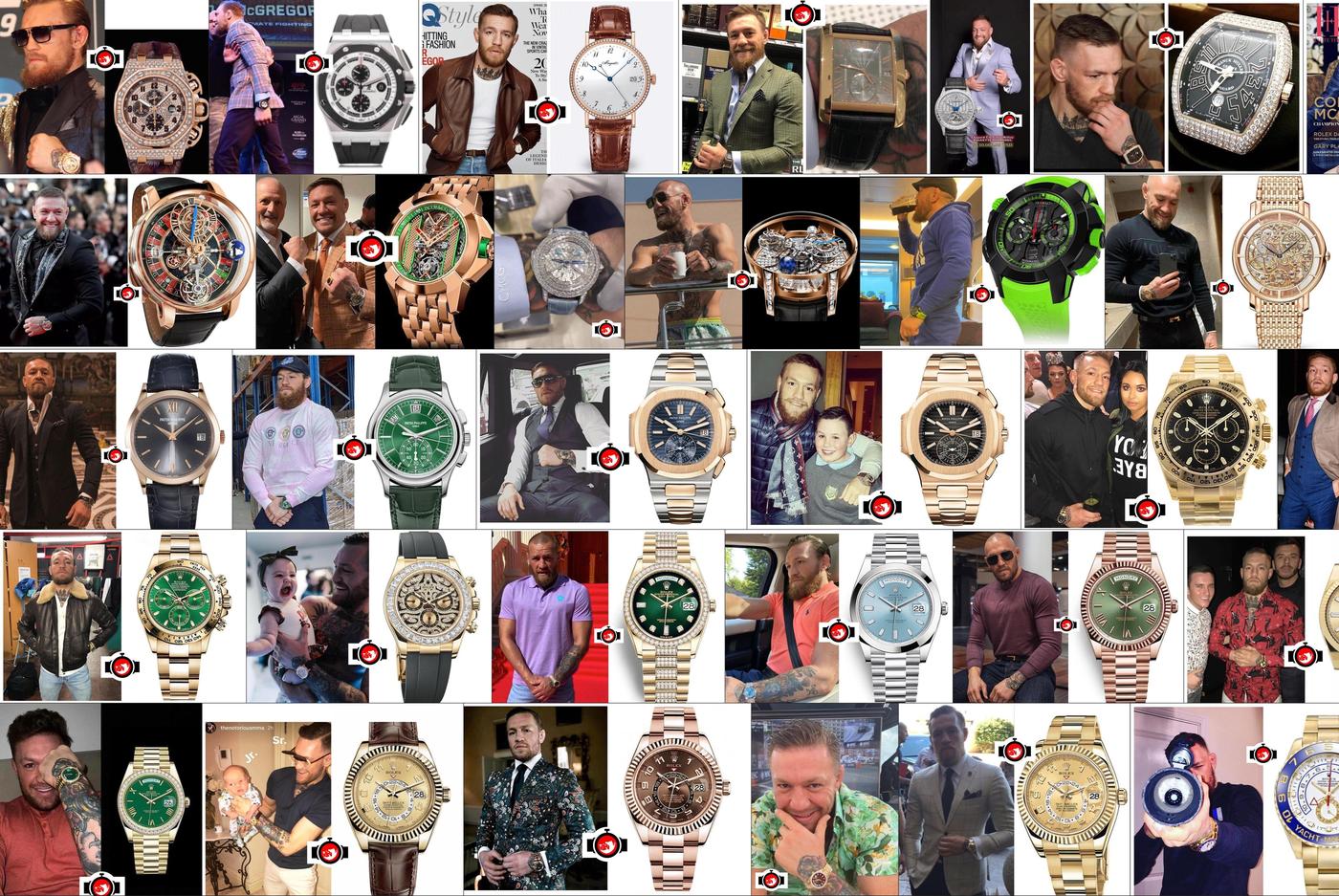 The Extravagant Watch Collection of Conor McGregor